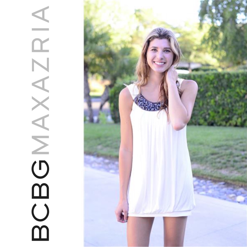 { Bcbg Maxazria } Embellished Bubble Dress